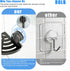 XXKMDXW Corner Shower Caddy Suction Cup Shower Shelf Corner No Drilling Bathroom Shower Organizer Storage Rack Suction