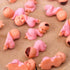 72pcs Mini Plastic Baby Favor Supplies for Baby Shower, 1 Inch Party Cake Babies (Pink)