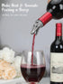 Animal Wine Pourer Spout, Drip Free Bottle Pourer & Stopper for Wine and Liquor Bottles, Funny Gift for Men, Dad