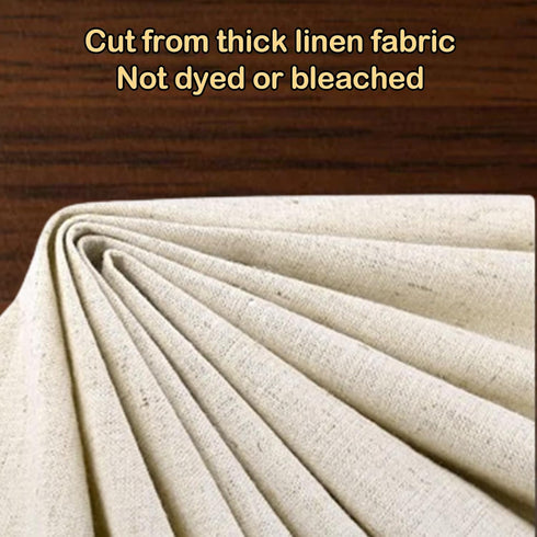 3Pcs Linen Cloth for Baking, 14x18 Inches Tea Towels for Sourdough Bread Proofing, Dough, Baguettes, Homemade Bread