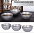 iBasingo 30ml Titanium Double Layer Sake Cup - Outdoor Camping Portable Wine Cup, Picnic Whiskey Flask (1 Piece)