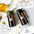 2Pcs 16oz/470ml 2 1 YARRAMATE Dark Brown Oil Sprayer for Cooking with Stickers, Food-grade Premium in Olive Oil