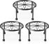 Garden Gifts Plant Lovers Gifts 3 Packs Black Metal Plant Stand with