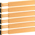 Large Bamboo Drawer Organizer - Expandable Kitchen Drawer Dividers (17" - 21.5") - 6 Pack Adjustable Separators