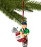 OC-105-M Golfer with Clubs Ornament