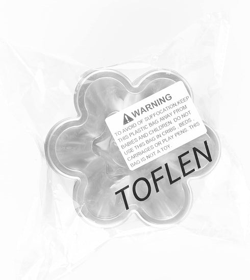 TOFLEN 8 oz Dessert Cups with Spoons, 50 Pack Clear Plastic Small Party Serving Bowls for Sundae, Parfait