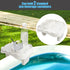 MININAI 2 Hot Tub Side Table Tray with Cup Holders, Foldable Drink Holder and Snacks Tray Outdoor Hot Tub Accessories