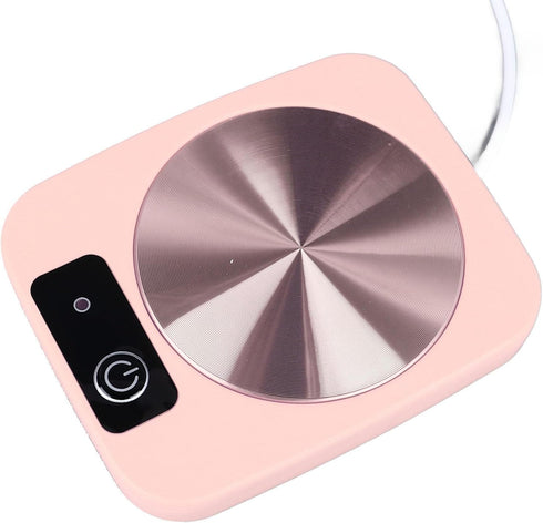 55 Coffee Mug Warmer, Smart Constant Temperature Coaster Candle Warmer Plate, USB Powered Milk Cup Heater Pad for Desk