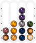 Demi's Home Magnetic Coffee Pod Holder for Nespresso Vertuo Capsules, Transparent Fridge Mount