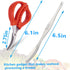 Criativo live 6 6.1 pieces Professional and durable Seafood scissors crab cracker stainless steel seafood scissors