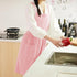 Cotton Linen Pinafore Apron Dress for Women - Cute Art Chef Apron for Baking and Gardening