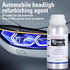 200ML Headlight Restoration Liquid - Automobile Lens Polish Repair Fluid for Headlight Yellowing, Haze, and Scratches