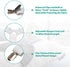 2 Sets Bed Sheet Holder Straps, Fasteners for Bedsheet Holders