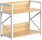 RUILALIFE Spice-Rack-Organizer-Shelf for Kitchen Counter, 2 Tiers Coffee Bar Station Organizer for