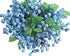 TBUY ROSE 20 Pack) Fake Artificial Flowers California Berries Blueberry Fruit for Home Hotel Decor (Blue