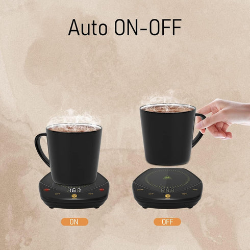 Gifts for Women Men,Mug Warmer,Coffee Warmer Plate Portable Coffee Mug Warmer for Desk with Temperature Display, Coffee