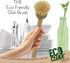1 LOLA Eco Clean Bamboo Dish Brush, Multi Purpose, Sustainable Ergonomic Renewable Bamboo Handle, Fibers are Recycled