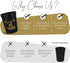 Your Dream Party Shop Cheers to 40 Years Birthday Cups - Set of 12 Black and Gold 40th Birthday Decorations