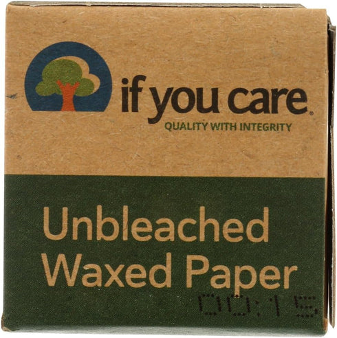 All Natural Unbleached Waxed Paper, If You Care, 75 Sq Ft (Pack of 4)