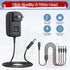 CJP-Geek AC Power Adapter, Compatible with Lemax No.44242 Spooky Town Collection with 3/4 Output Jacks