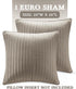 INK+IVY Pillow Sham Only Bed Skirt & Sham, 26"x26", Quilted Taupe