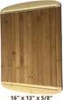 Wooden Cutting Boards for Kitchen: Organic Bamboo Wood Cutting Board with Juice Grooves - Best Wood Cutting Board