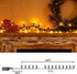 33FT 500LED 8 Christmas Lights Plug in,Cluster String Lights with Timer and Modes,Mini Globe Lights for Indoor Outdoor