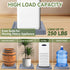 UoeRing 11 Inch $9.9 Square Plant Caddy with Hidden Wheels Heavy Duty Rolling Plant Stands Indoor Outdoor Plant Saucer