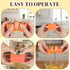 MIRJXB 6PCS 3 Egg Cracker, Egg Shell Opener for Raw Eggs, Efficient Stainless Steel Egg Opener for Home Cooks