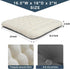 BUYUE Office Chair Cushion, Luxury Jacquard Anti-Skid Silicone Seat Cushion for Computer Desk Kitchen Chair (1 Count,