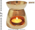 Pure Source India Brass Burner|Essential Oil Burner with Candle for Diffuser Oils | Relax with Home Aromatherapy