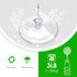 HangerSpace Suction Cup Hooks - 1.77 Inches Clear PVC Suction Cups with Metal Hooks for Shower, Bathroom, and Kitchen,
