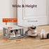 Closet Closet, HAIXIN Shoe Rack for - Stackable Shoe Organizer for Space-Saving Narrow Shoe Rack for Front Door