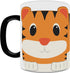 Morphing Mugs Cartoon Tiger - 11 oz Color Changing Heat Sensitive Ceramic Mug Reveals Image When HOT Liquid Is Added