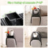 GEHE Natural Bamboo Couch Cup Holder, Anti Falling Armrest Tray for Drinks, Snacks, Remote, and Cellphone