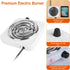 iMounTEK 1000W Electric Stove for Cooking - Electric Single Burner Coil Heating Hot Plate with Non Slip Rubber Feet