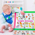 MARFOREVER 50 PCS Jungle Animals Window Gel Clings, Removable and Reusable Thick Decals for Kids Classroom Nursery Home