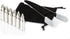 Bullet Whiskey Chillers Stones, Set of 6 Stainless Steel Bullet Shaped Ice Cubes, Gift Box, Tongs, Storage Bag
