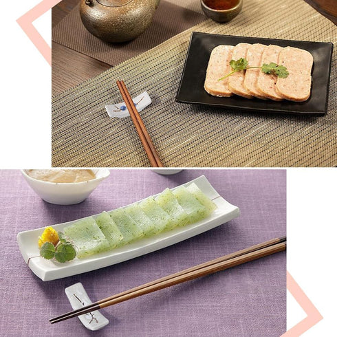 CRASPIRE 4Pcs Japanese Chopstick Holder - Flower Blossom Porcelain Rest for Countertop Tableware Home Ornaments