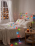 8.5Ft 10 Summer Multicolor Cocktail String Lights, Cocktail Plug in Outdoor Party Lights with LED Multicolor Cocktail
