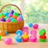 24 Pack Yunfan Prefilled Easter Eggs with Dinosaur Stretchy Strings Fidget Toys Stress Reliever Sensory Squeeze Toys