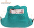 Clara Clark Reading Pillow with Shredded Memory Foam for Sitting Up in Bed and Couch, Back and Arms Adjustable Support