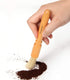 Coffee Grinder Cleaning Brush, Wood Handle & Natural Bristles for Espresso, Barista Home Kitchen Tool