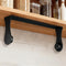 Paper Towel Holder Under Cabinet, Black, Adhesive & Wall Mount, Under Counter