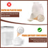 Set 24 PRAKI Airtight Food Storage Containers with Lids - PCS, BPA Free Kitchen and Pantry Organization, Plastic