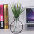 Black Iron Metal Vase Frame, Tabletop Display Holder for Plants, Flower Stand, Indoor Cafe Home Decoration