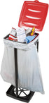 13-Gallon Portable Trash Bag Holder Collapsible Garbage Bin for Indoor/Outdoor Use, Camping, Recycling, and Parties