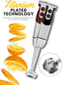 MegaWise Pro 5 in 1 Immersion Hand Blender, 1000W, 12 Speed, Titanium Blades, Includes 500ml Chopper, 600ml Beaker,