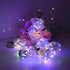 8 200 Decorman Wishing Ball Curtain Lights, Modes LED Window USB Fairy Firefly Twinkle Globe Timer String Lights