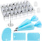 Kootek 32-Piece Piping Bags and Tips Set with 24 Icing Tips, Reusable Pastry Bags